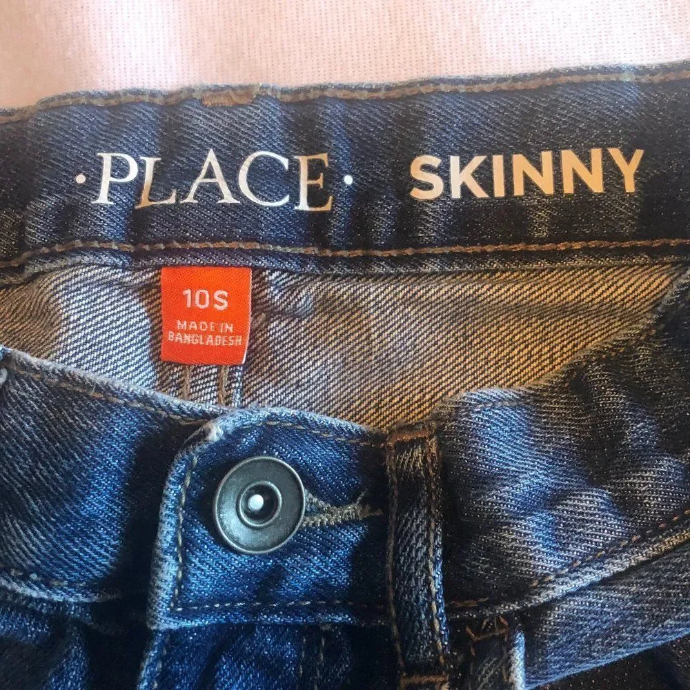 Childrens Place Medium Blue Skinny Jeans size 10S
